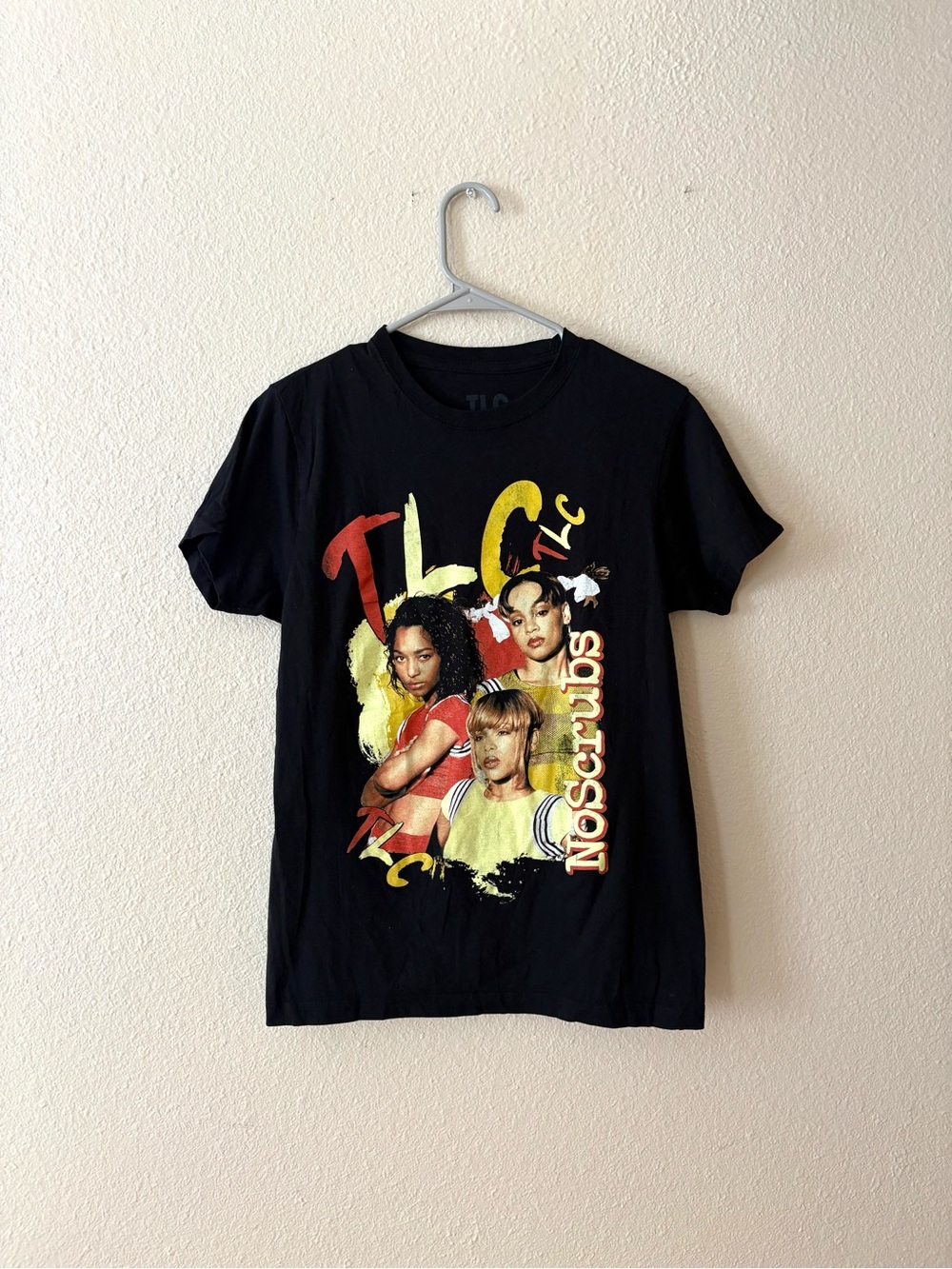 Unisex TLC No Scrubs Graphic Band Tee